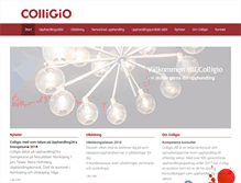 Tablet Screenshot of colligio.se